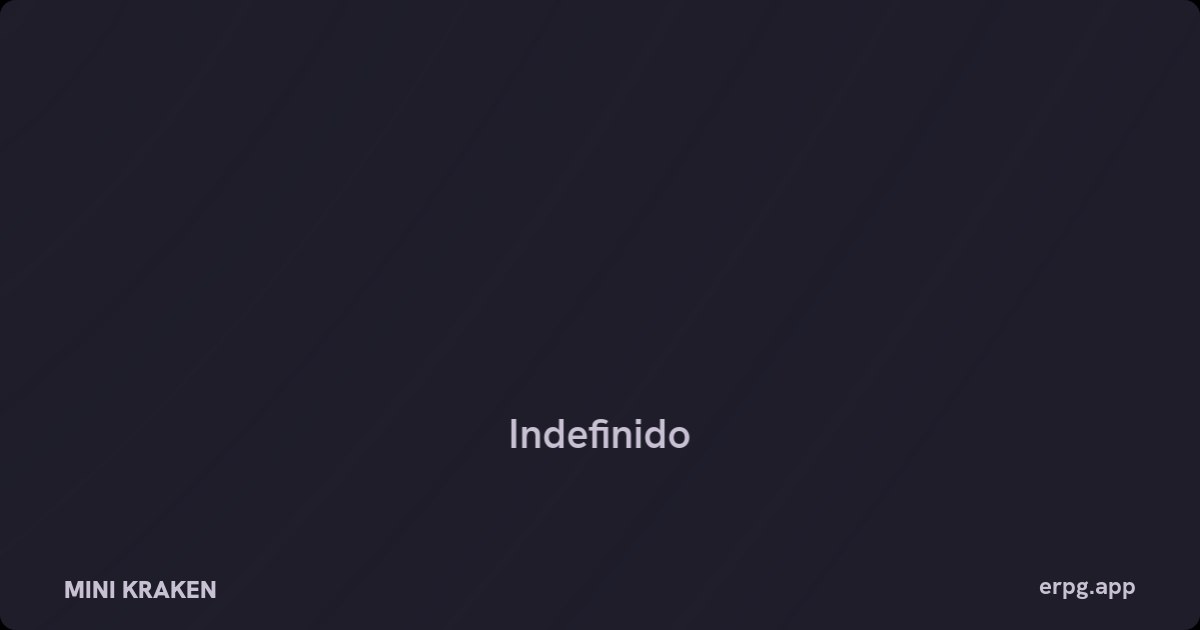 Indefinido
